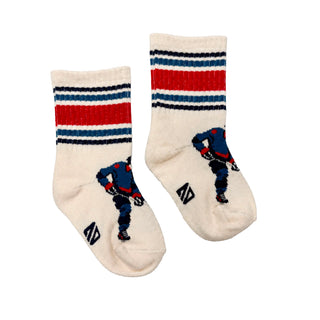 Chaussettes motif hockey (0- 24 mois)
