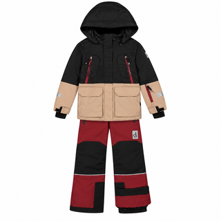 Habit de neige deux-pièces avec cache-cou (4- 10 ans)