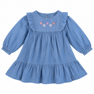 Robe denim  (3- 24 mois)