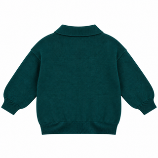 Tricot motif à fleurs (2- 12 ans)