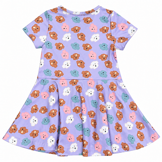 Robe motifs de chiens (2- 8 ans)