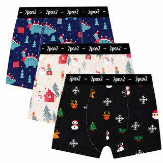 Boxer paquet de trois (2- 7 ans)