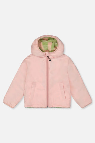 Manteau mi-saison réversible Deux par deux