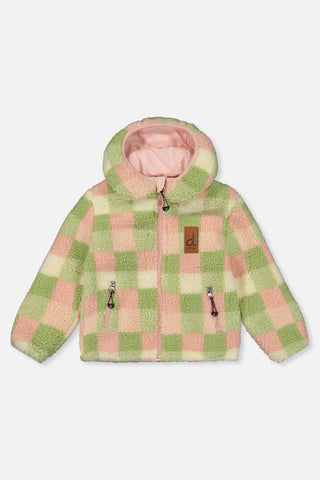 Manteau mi-saison réversible Deux par deux
