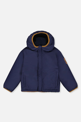 Manteau mi-saison réversible Deux par deux (12-24 Mois)