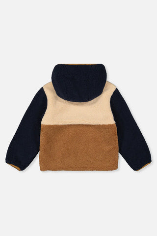 Manteau mi-saison réversible Deux par deux (12-24 Mois)