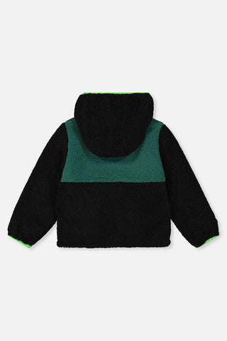 Manteau mi-saison réversible Deux par Deux (3-8 Ans)