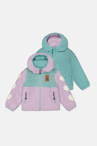 Manteau mi-saison réversible Deux par Deux (3-8 Ans)