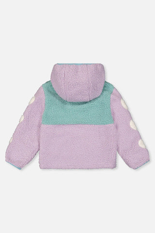 Manteau mi-saison réversible Deux par Deux (3-8 Ans)