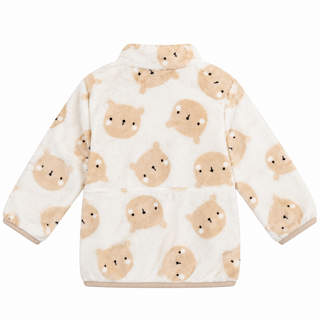 Veste peluche ourson (18 mois à 4 ans)