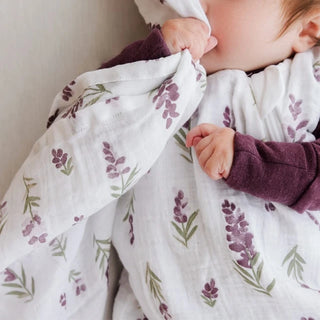 Doudou Mousseline Lavende