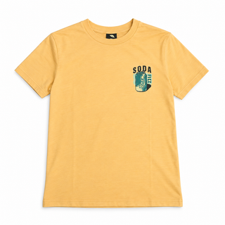 T-shirt orange "Soda Fizz" (S-XXL)