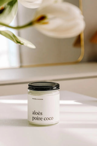 Chandelle Aloès poire coco