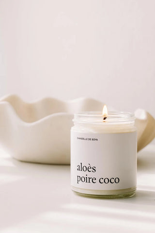 Chandelle Aloès poire coco