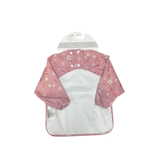 Bavoir imperméable a manche Fleurs (12 Mois - 4 Ans)