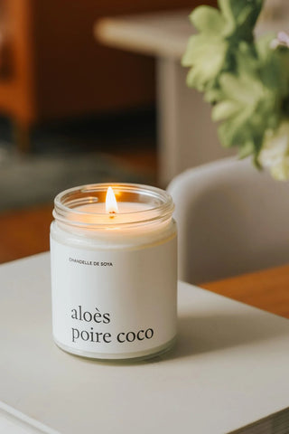 Chandelle Aloès poire coco