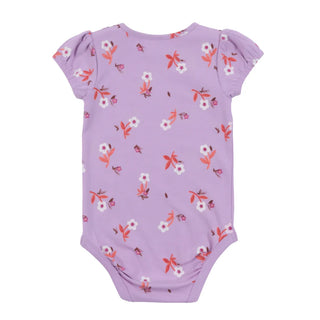 Ensemble cache-couche deux-pièces Filles Fuchsia (3-24 Mois)