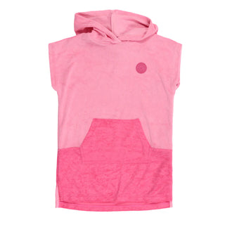 Poncho de plage à capuchon