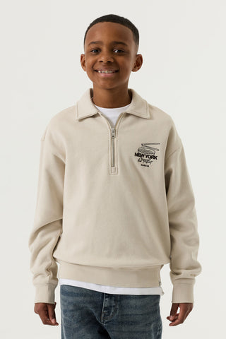 Coton ouaté à demi zip Garcia (8-16 Ans)
