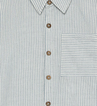 chemise rayée en mousseline