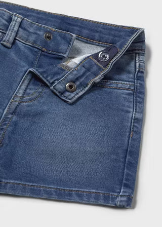 Short en jeans