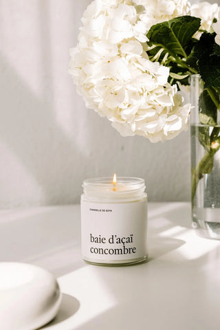 Chandelle Baie d'açaï concombre