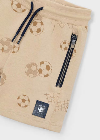 Bermudas imprimé ballon de foot (3-10 Ans)