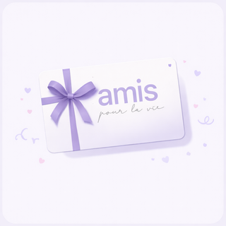 Carte-cadeau Amis pour la vie