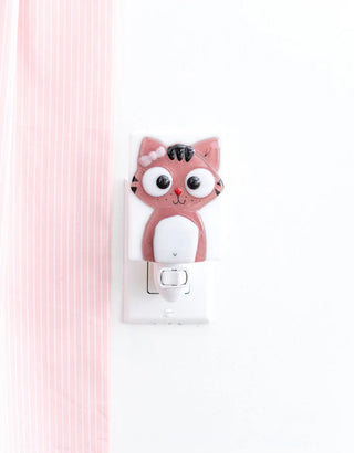 Veilleuse chat