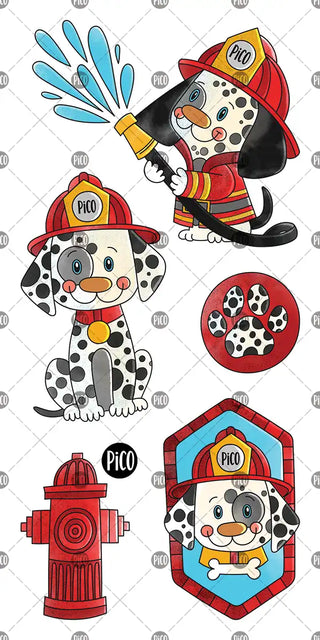 Tattoos Le chien pompier