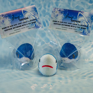 Bombe de bain requin
