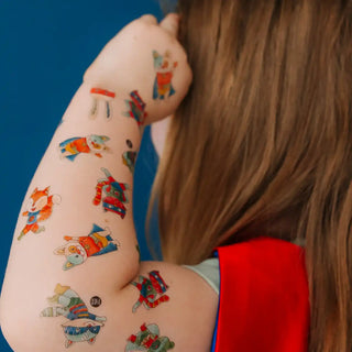 Tattoos Super-héros animaux