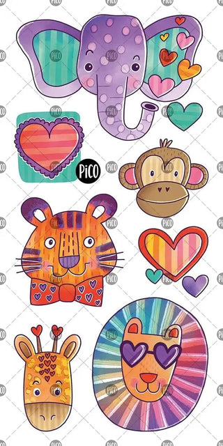 Tattoos Safari amoureux