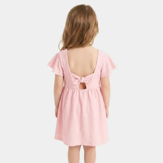 Robe avec broderie de fleur