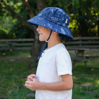 Chapeau d'été à motif de baleine